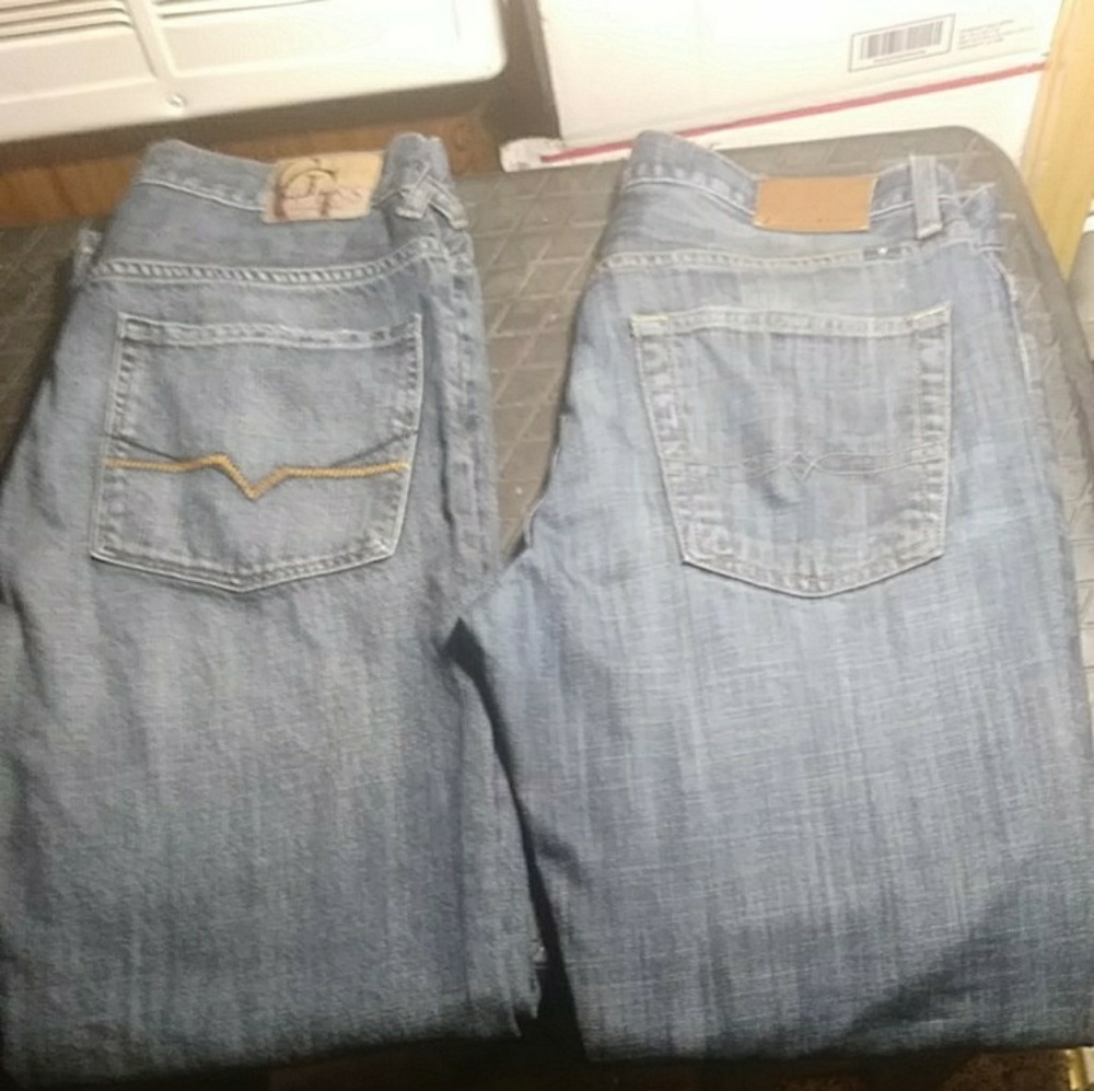 GUESS & LUCKYS mens jeans